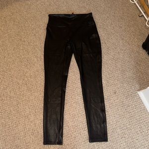 Spanx Faux Leather Leggings